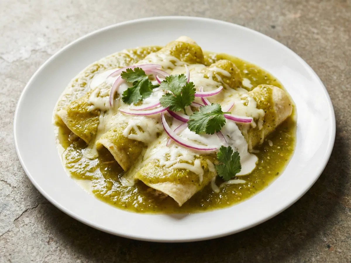 Enchiladas Verdes