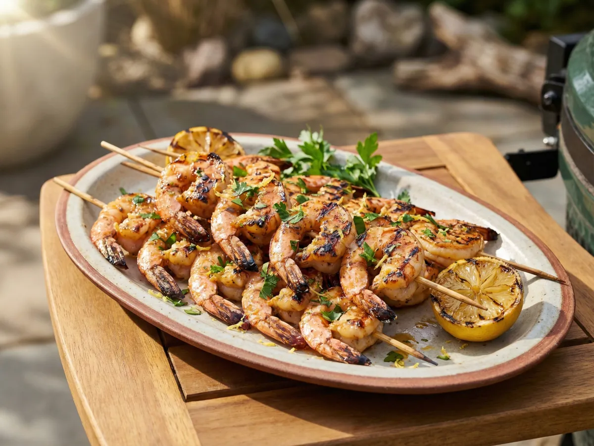 Grilled Shrimp Skewers