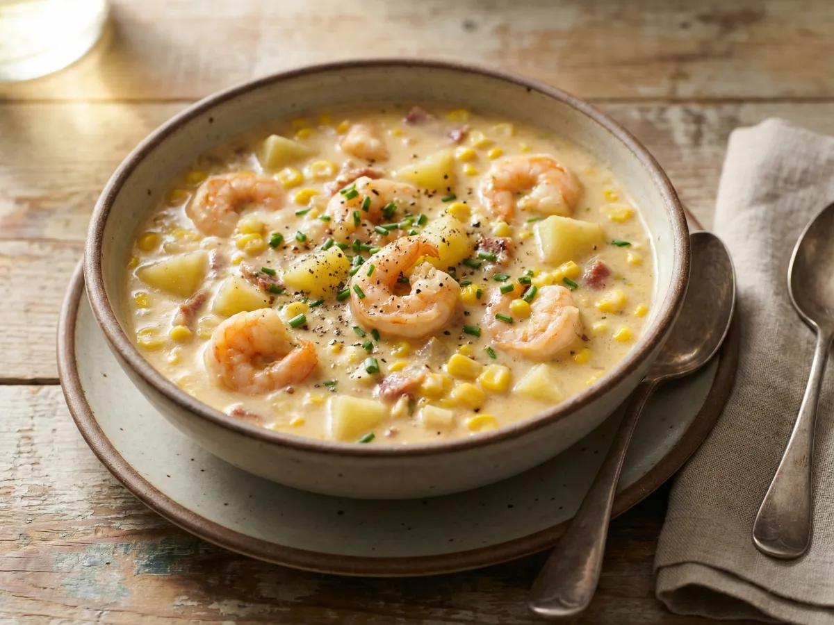 Shrimp And Corn Chowder