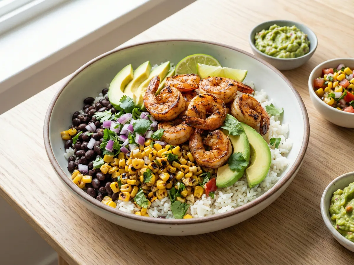 Shrimp Burrito Bowl