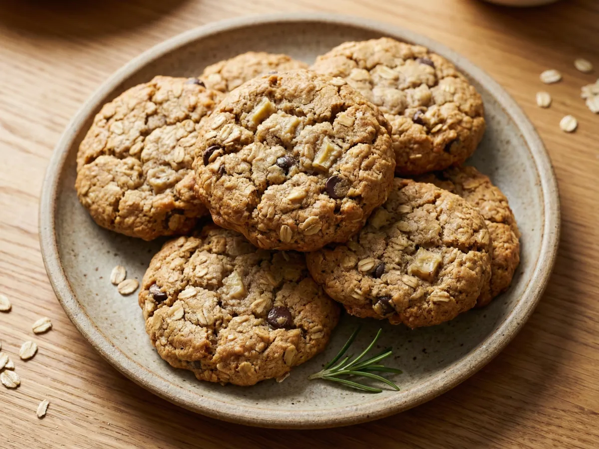 Banana Oat Cookies