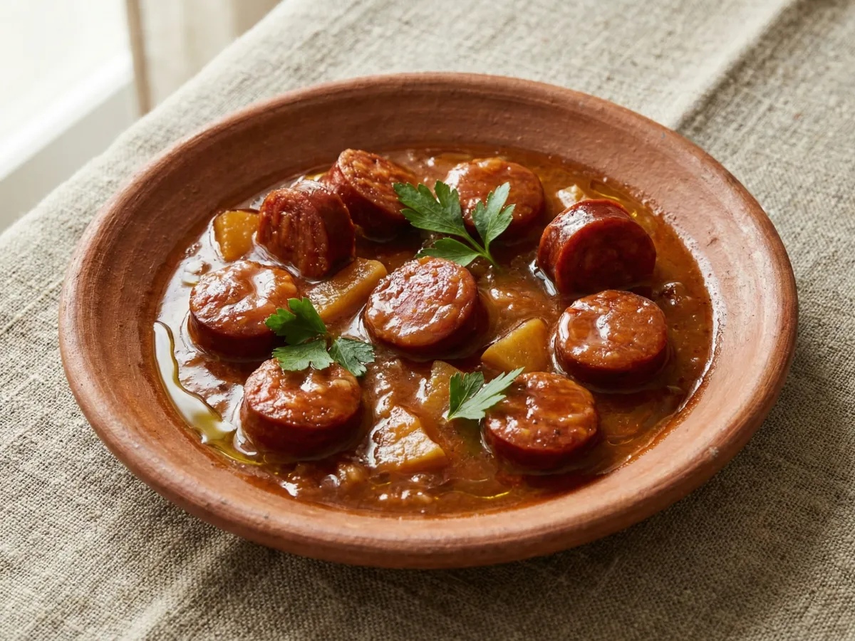 Chorizo A La Sidra