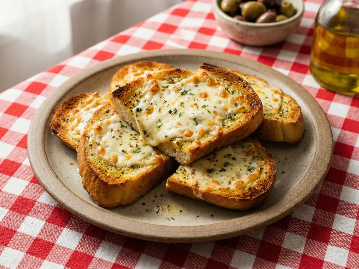 Garlic Bread With Cheese