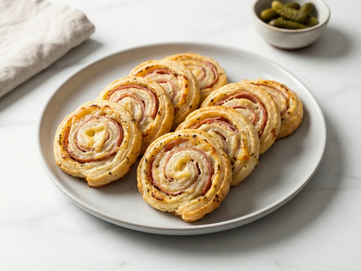 Ham And Cheese Pinwheels
