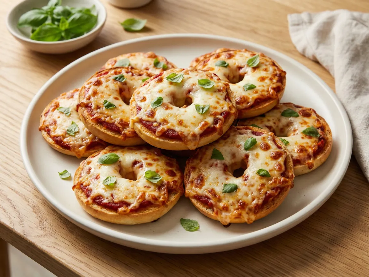 Mini Pizza Bagels