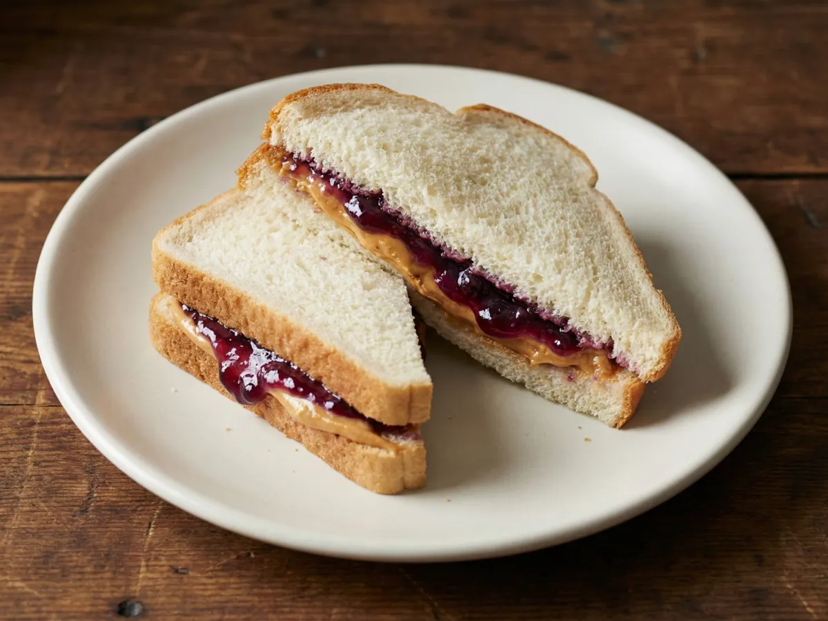 Peanut Butter and Jelly Sandwich