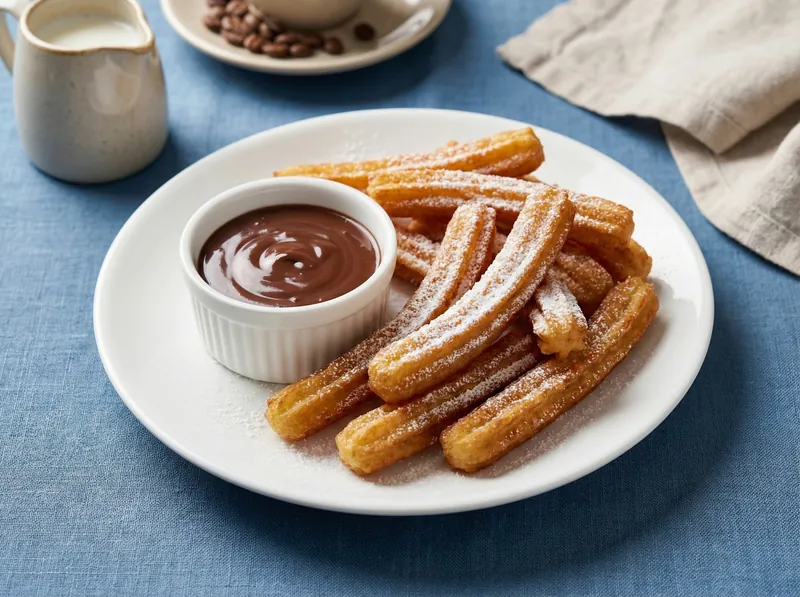 Churros con Chocolate