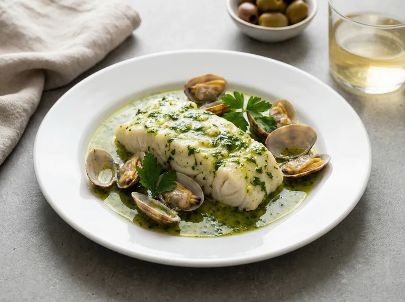 Merluza En Salsa Verde