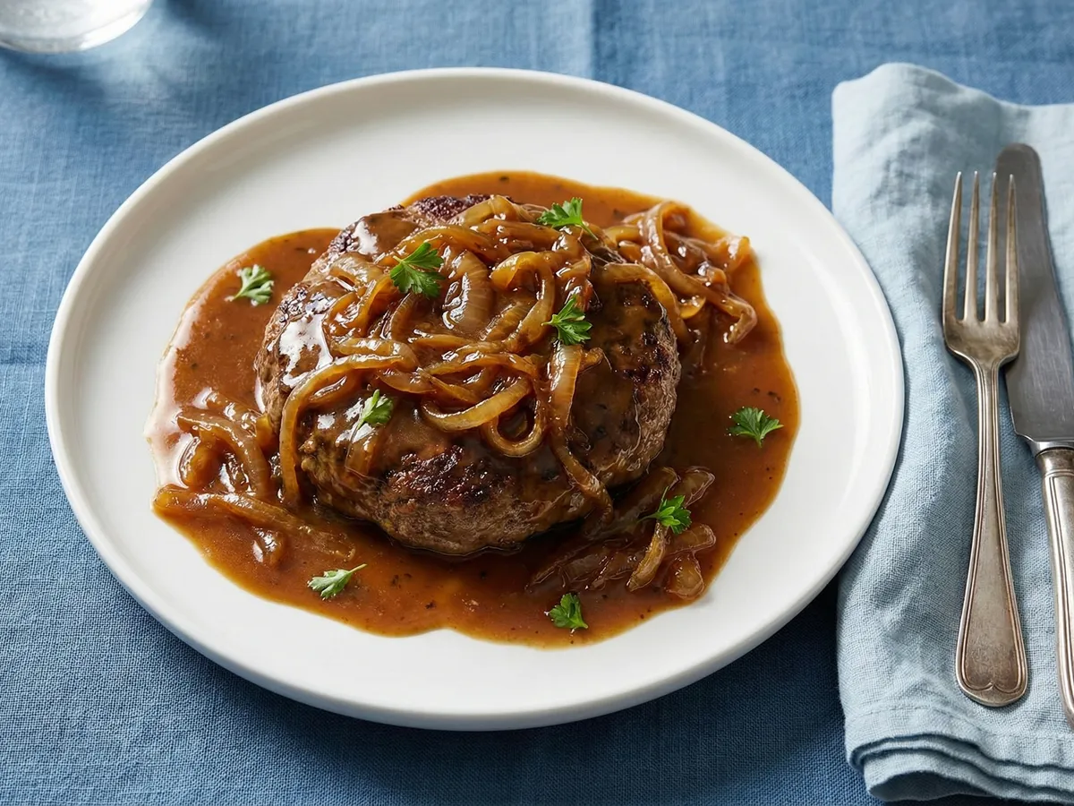 Pannbiff (Swedish Pan-Fried Meat Patties)