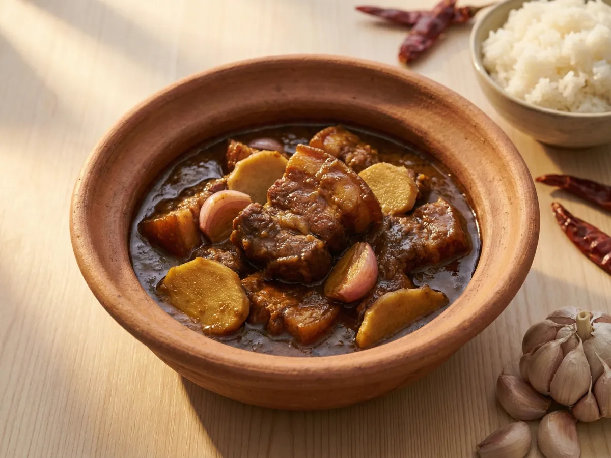 Gaeng Hung Lay (Burmese-Style Pork Curry)