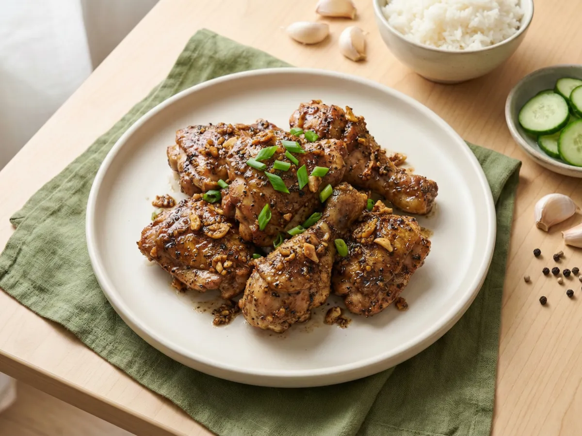 Garlic Pepper Chicken