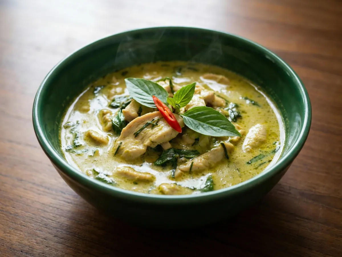 Green Curry With Chicken