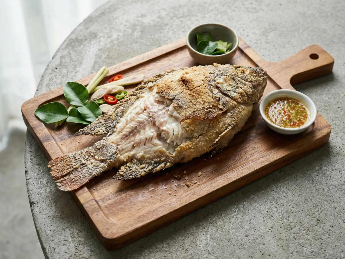 Grilled Fish With Salt Crust
