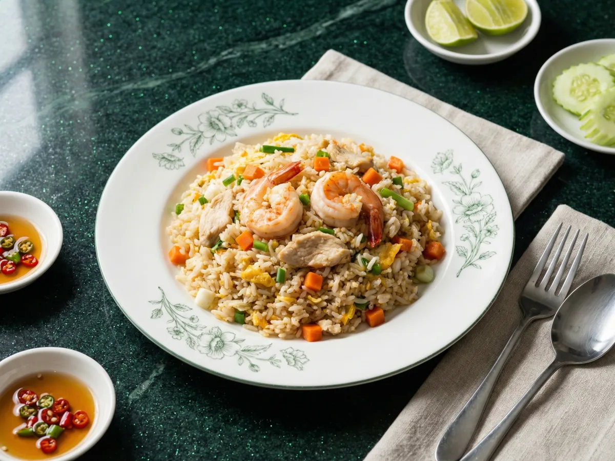 Khao Pad (Thai Fried Rice)