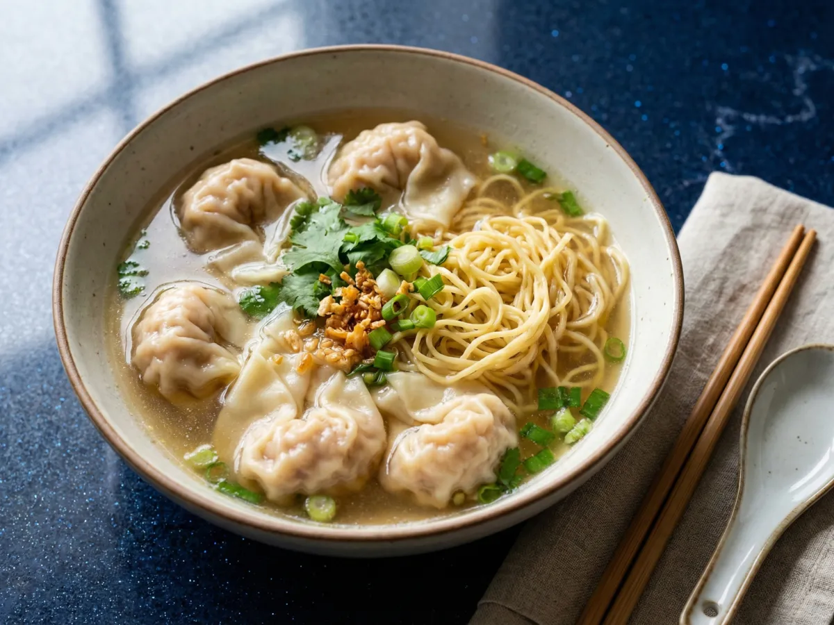 Kiao Nam (Thai Wonton Soup)