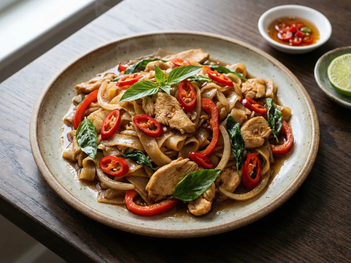 Pad Kee Mao (Drunken Noodles)