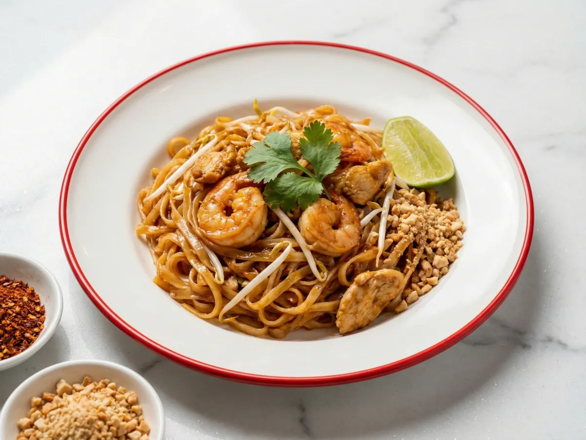 Pad Thai With Chicken