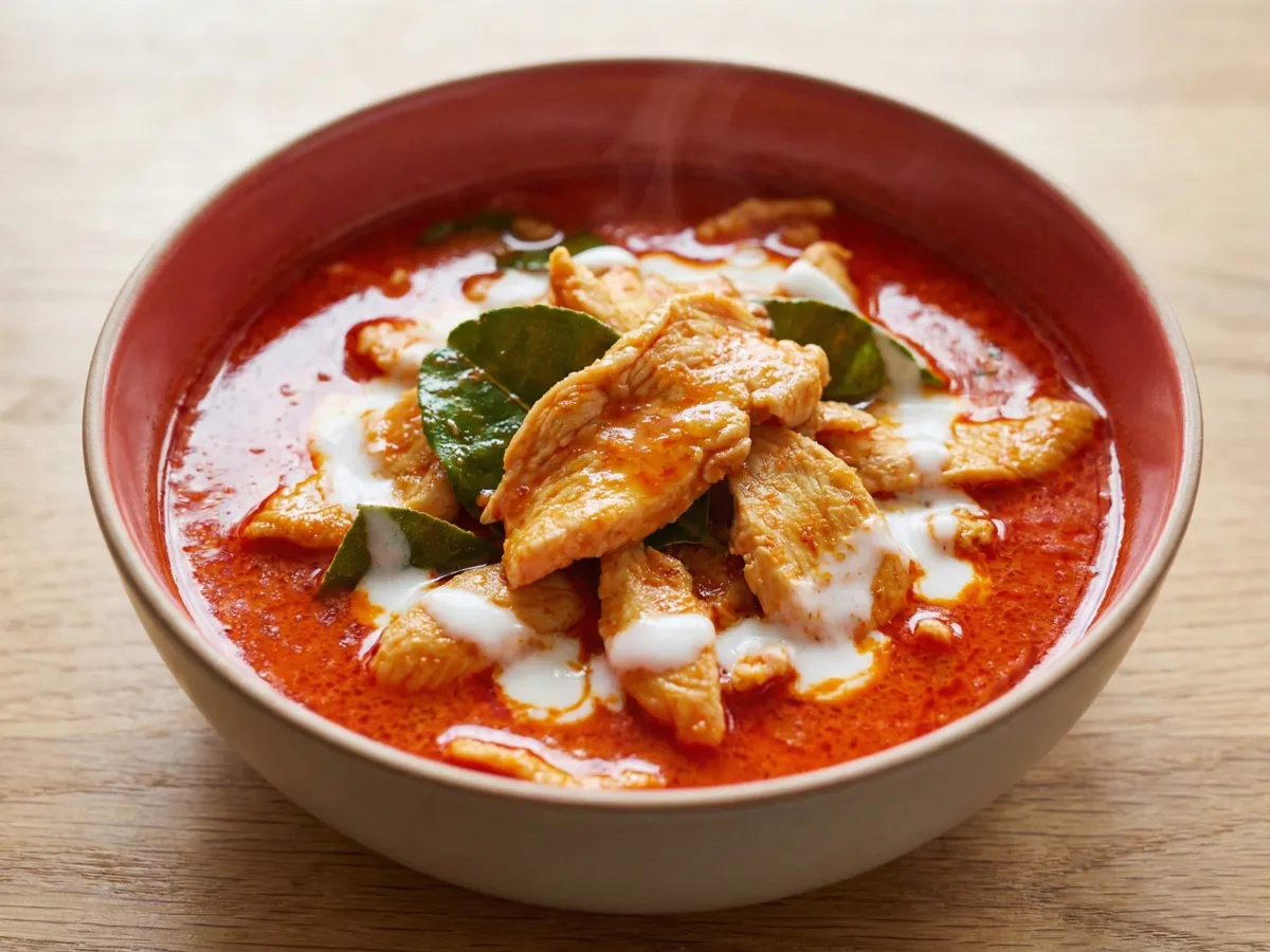 Red Curry With Chicken