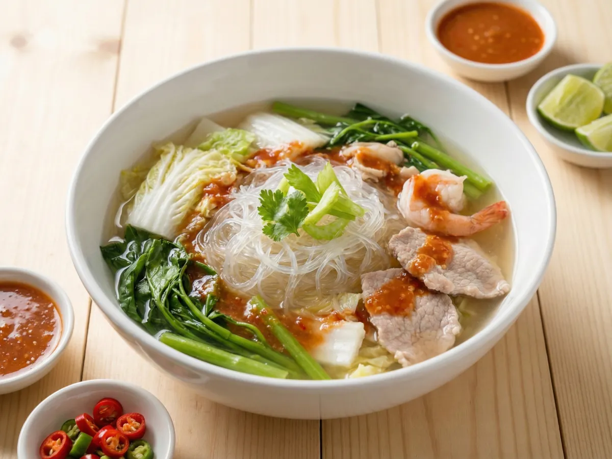 Suki Nam (Thai Suki Soup)