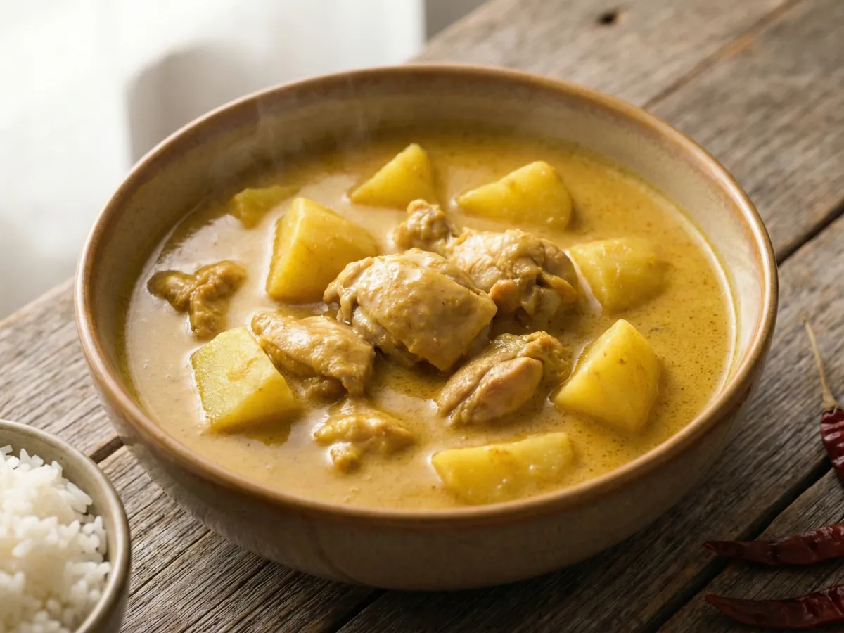 Yellow Curry With Chicken
