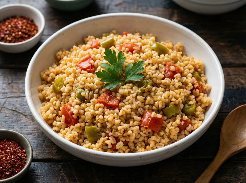 Bulgur Pilavi (Turkish Bulgur Pilaf)