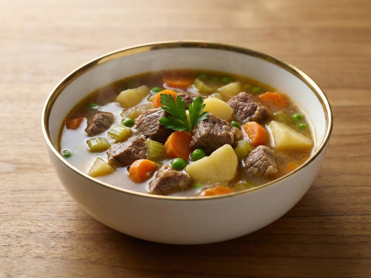 Beef And Vegetable Soup