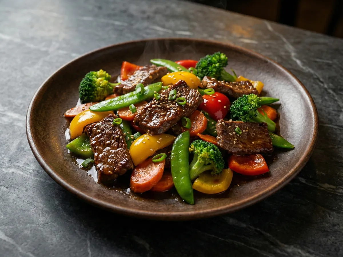 Beef Stir Fry With Vegetables