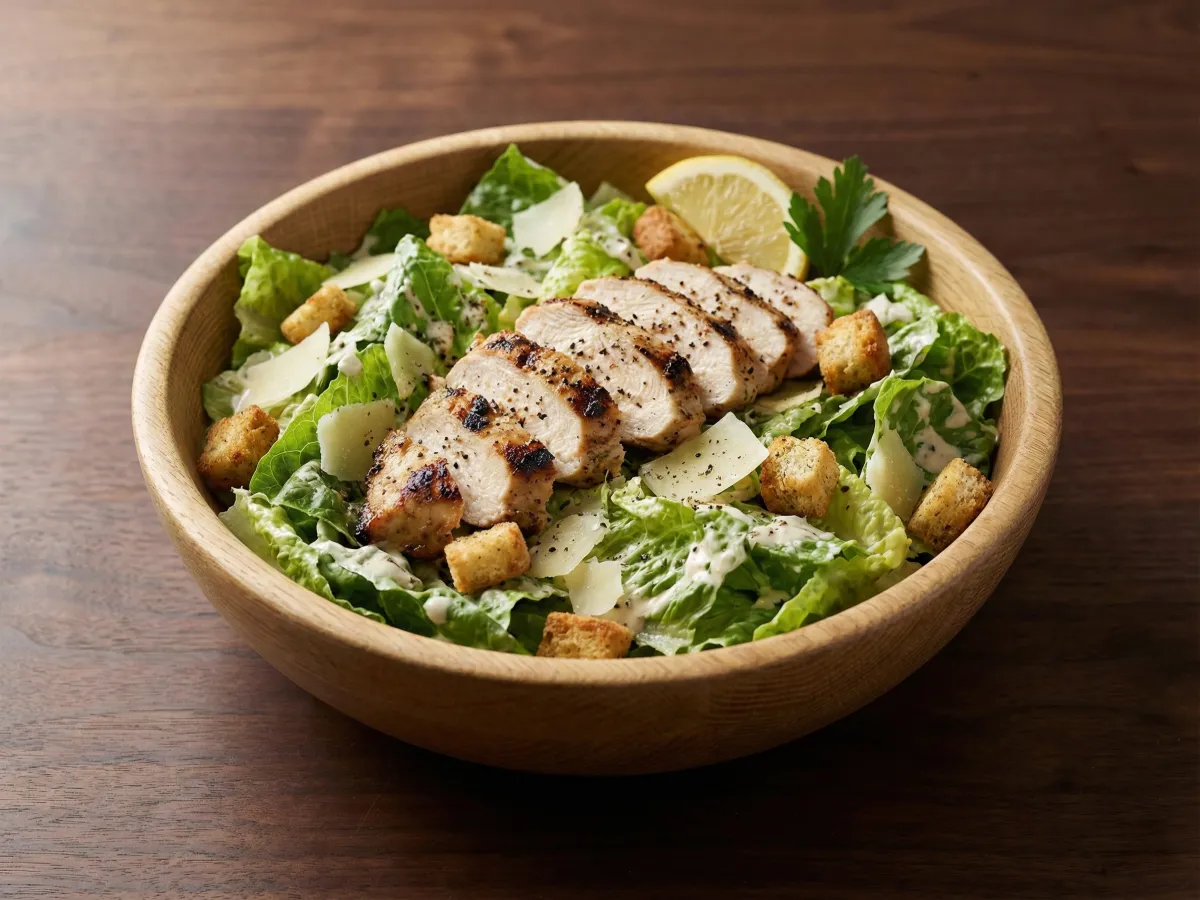 Caesar Salad With Grilled Chicken