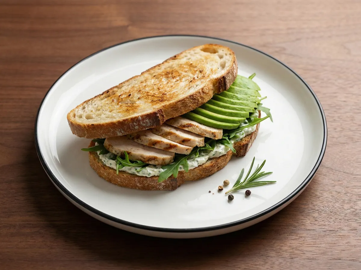 Chicken And Avocado Sandwich