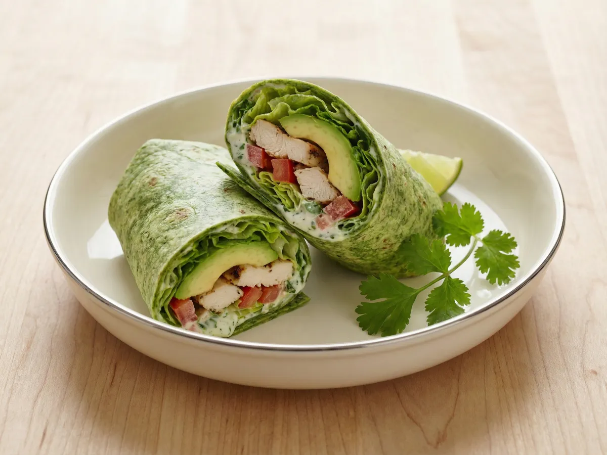 Chicken And Avocado Wrap