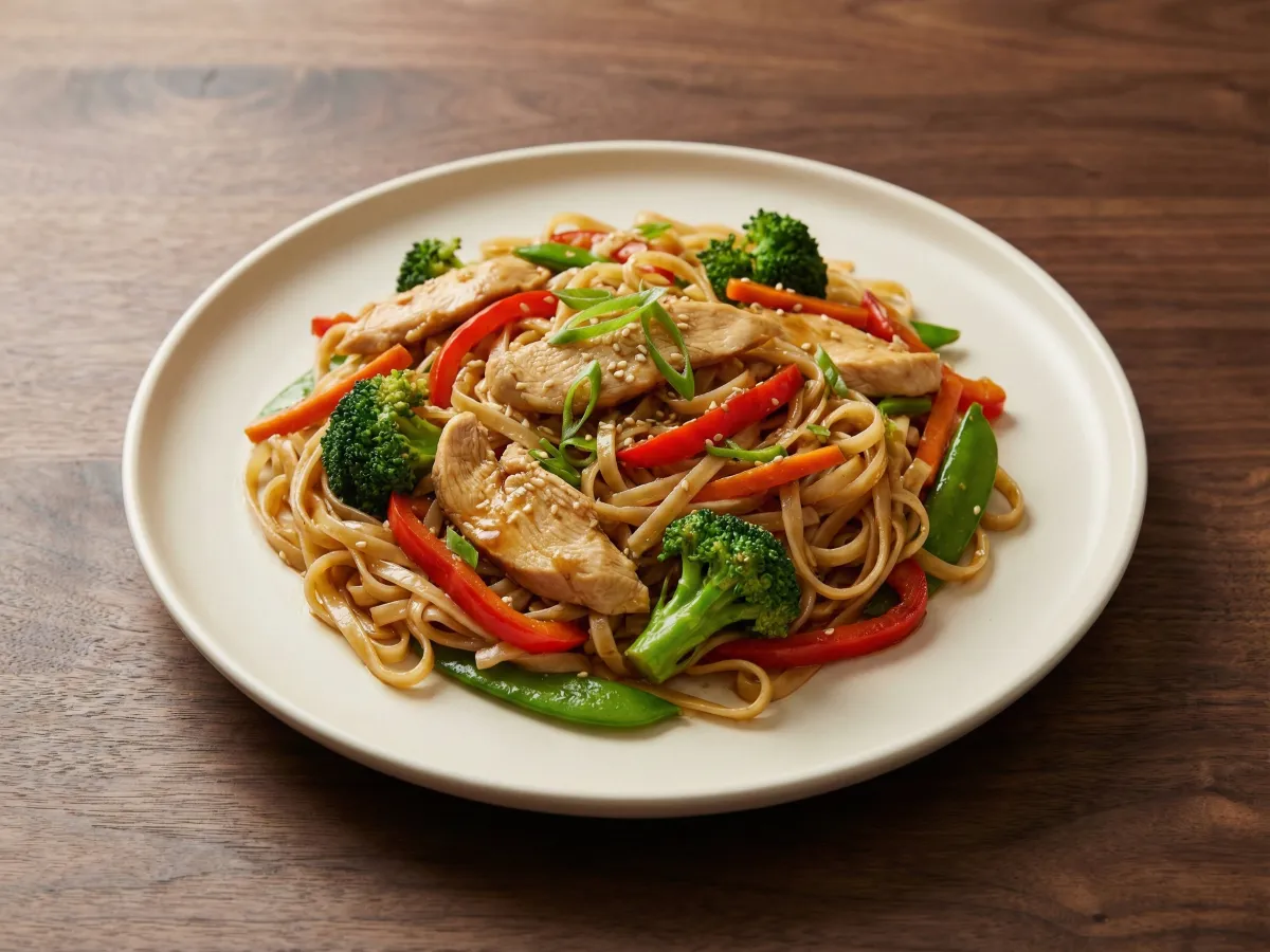 Chicken Noodle Stir Fry