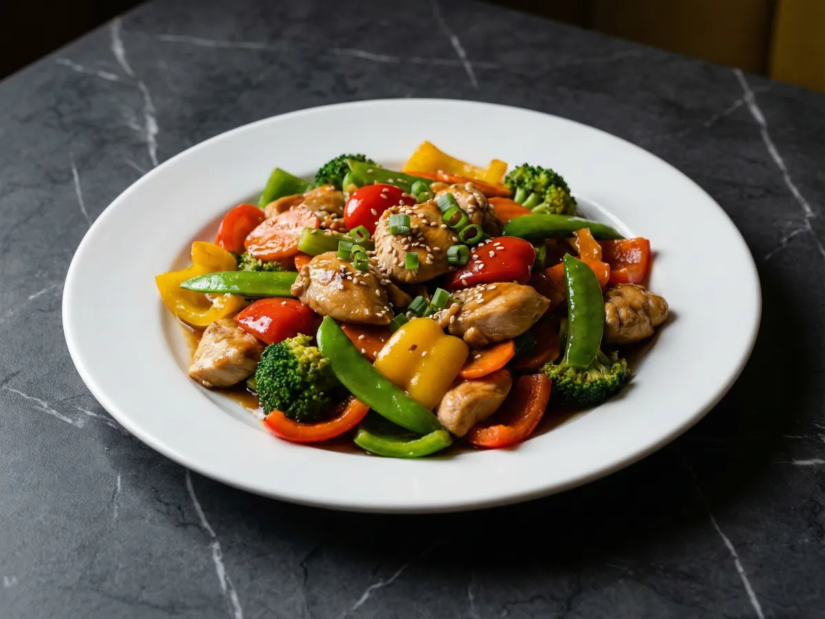 Chicken Stir Fry With Vegetables