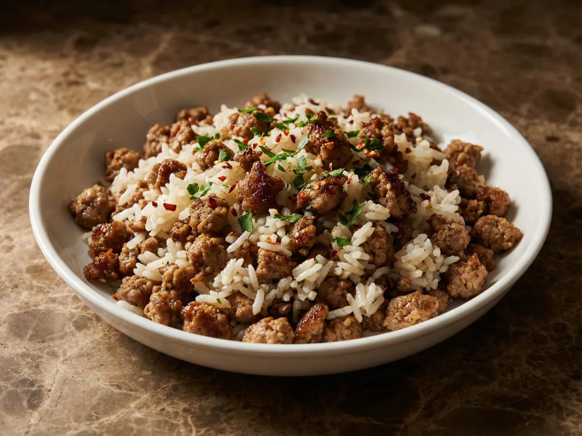 Ground Turkey And Rice