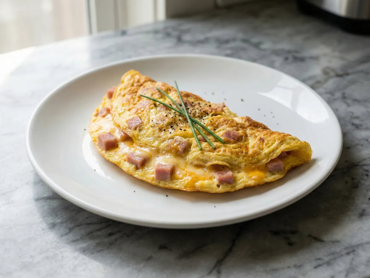 Ham And Cheese Omelette