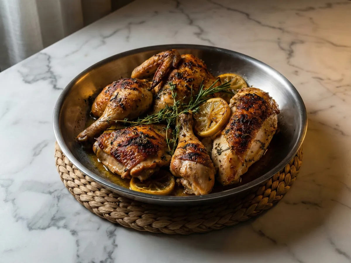 Lemon Herb Roasted Chicken