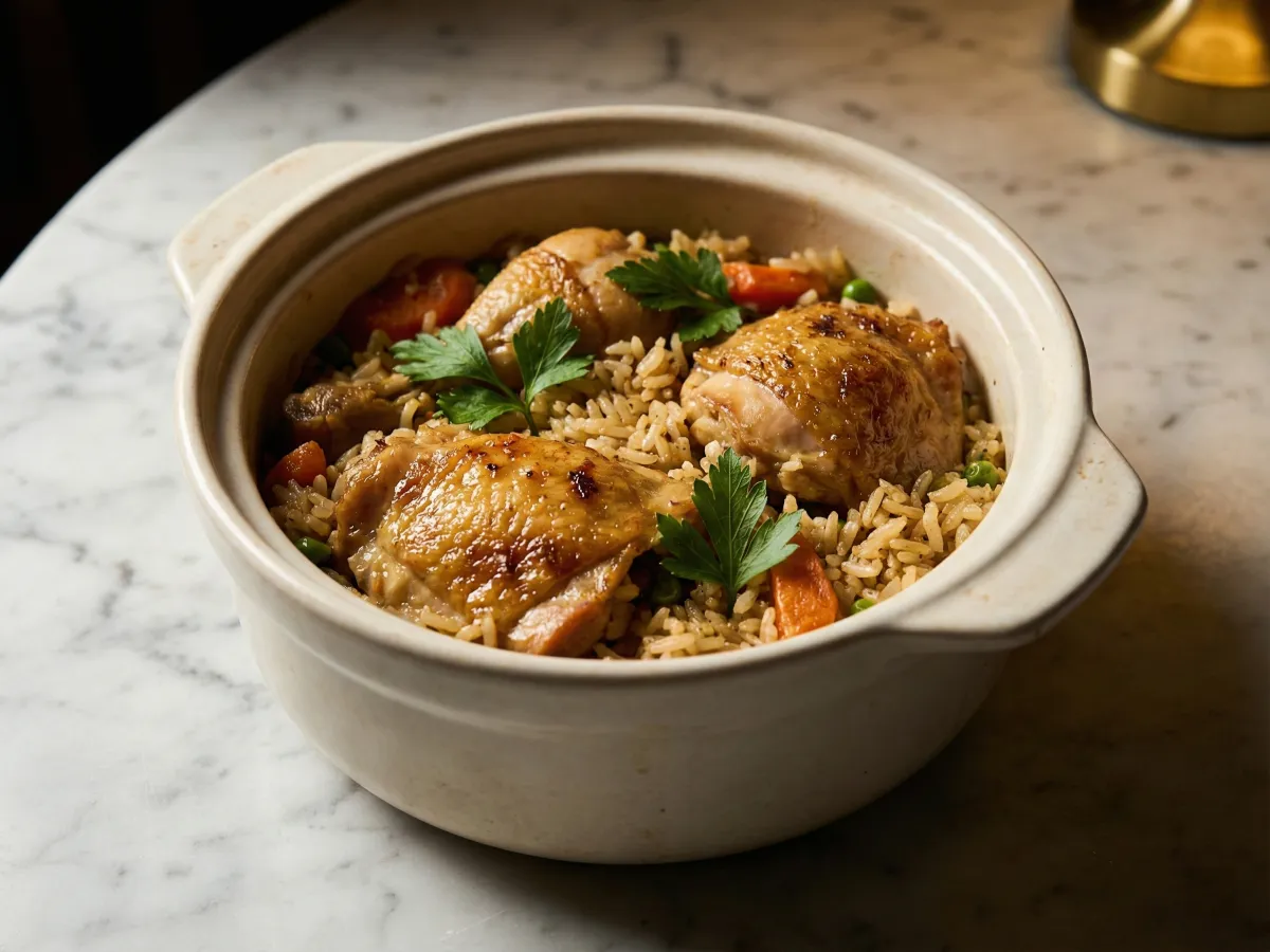 One Pot Chicken And Rice