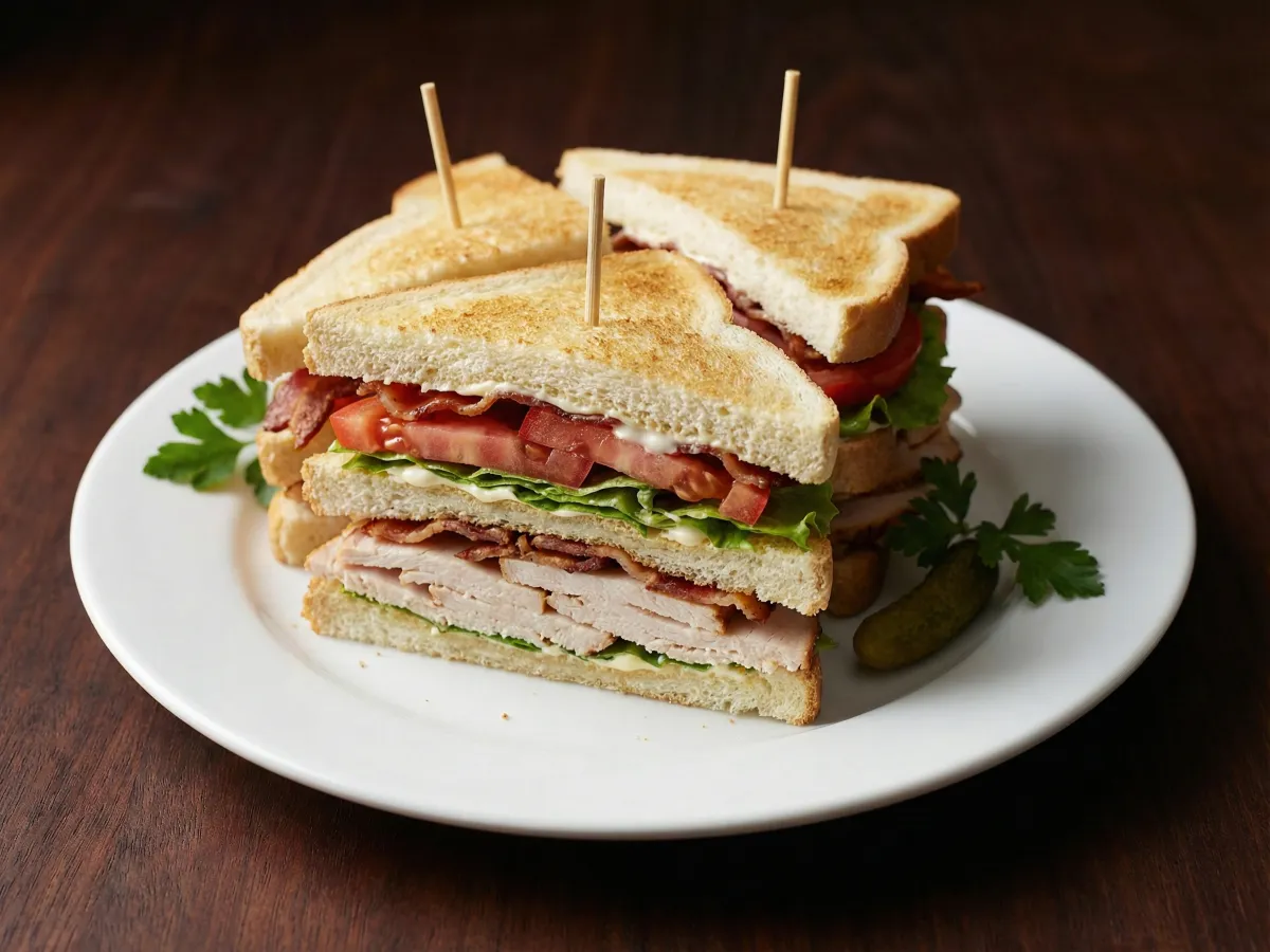 Turkey Club Sandwich