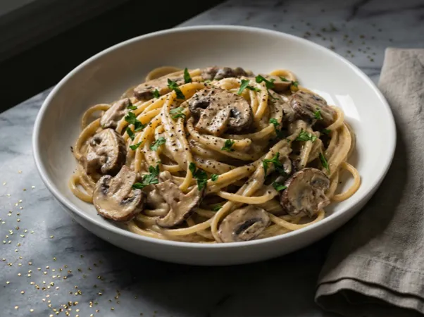 Creamy Mushroom Pasta