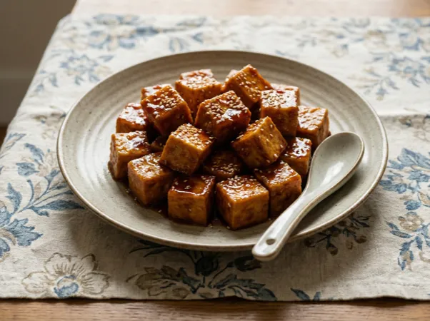 Honey Garlic Tofu
