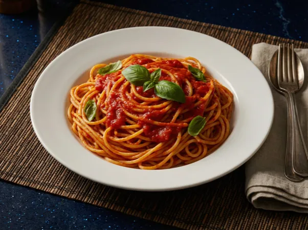 Pasta With Tomato Sauce