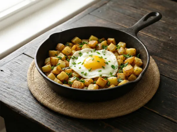 Potato And Egg Hash