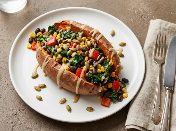 Stuffed Sweet Potato