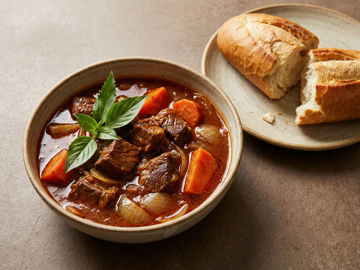 Banh Mi Bo Kho (Vietnamese Beef Stew Sandwich)