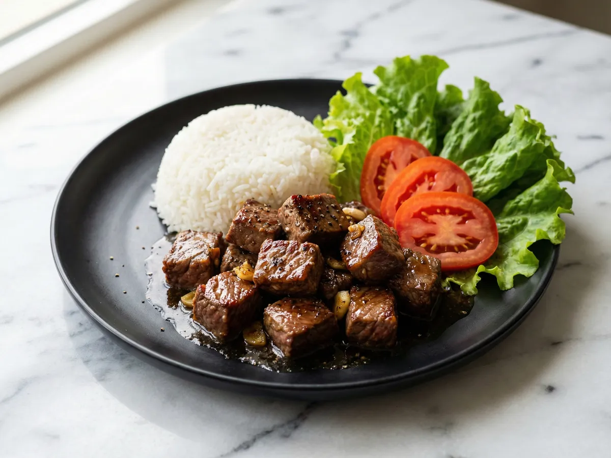 Com Bo Luc Lac (Shaking Beef with Rice)