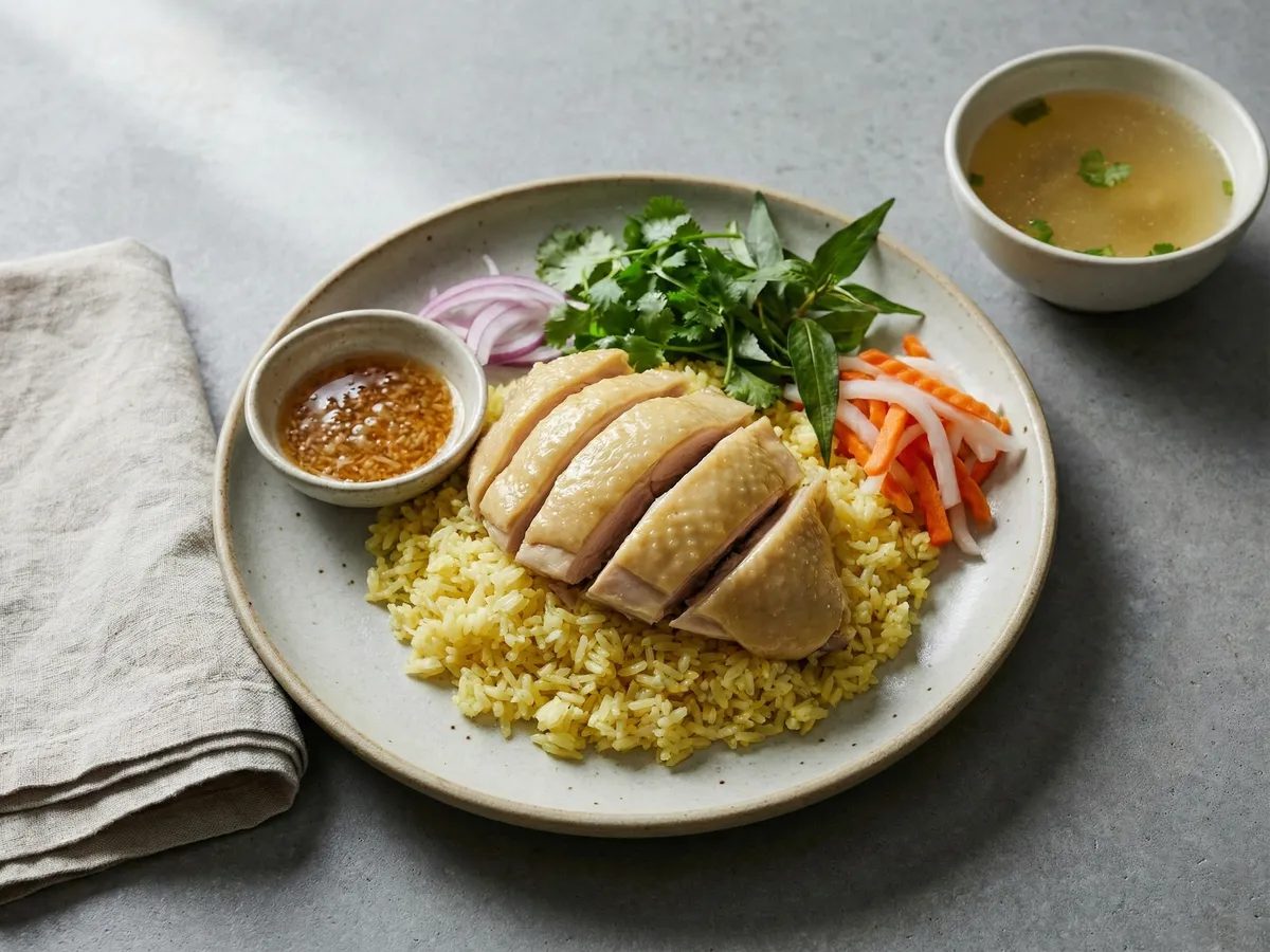 Com Ga (Chicken Rice)