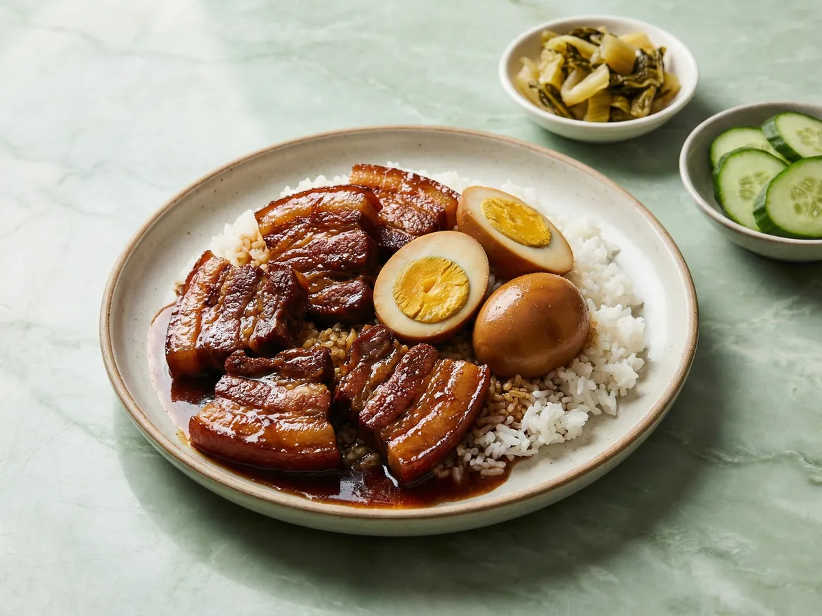 Com Thit Kho (Braised Pork and Eggs)